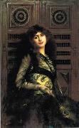 unknow artist Arab or Arabic people and life. Orientalism oil paintings 595 Spain oil painting artist